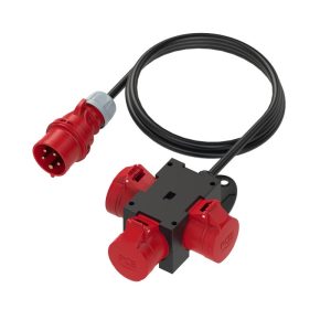Grenuttag 16A 400v till 3x16A 400V 3-fas