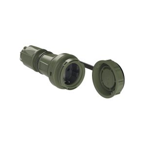 Skarvuttag Militär 230V IP68