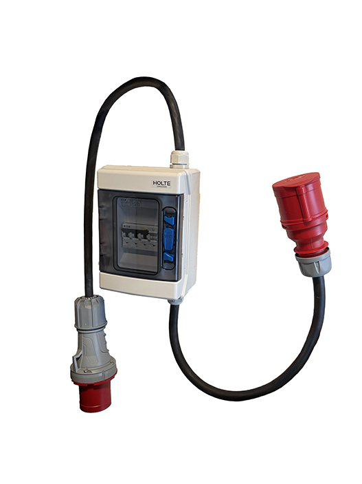 Omvandlare / Adapterkabel 63A 400V till 32A 400V IP44